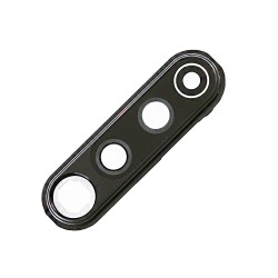 Lente da câmera com Frame Xiaomi Redmi Note 8 Pro Preto Lente da câmera com Frame Xiaomi Redmi Note 8 Pro Preto